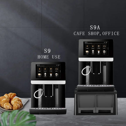 Cafetera Automática Profesional 19 Bares con Pantalla Táctil de 7" – 20 Bebidas
