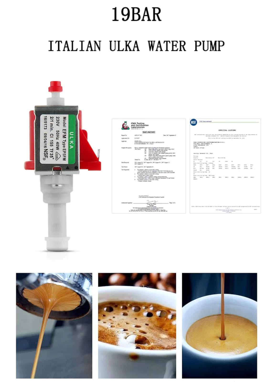 Cafetera Automática Profesional 19 Bares con Pantalla Táctil de 7" – 20 Bebidas