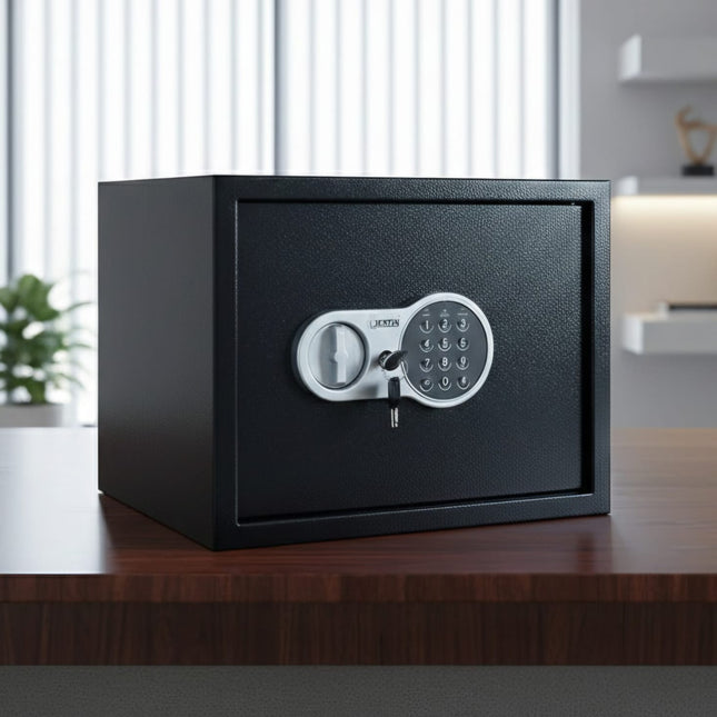 UDUKE CAJA FUERTE DE SEGURIDAD CON CLAVE INTERCAMBIABLE 30EG HT90073