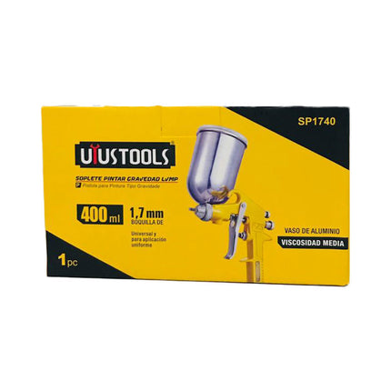 UYUSTOOLS SOPLETE PINTAR GRAVEDAD 400ML SP1740
