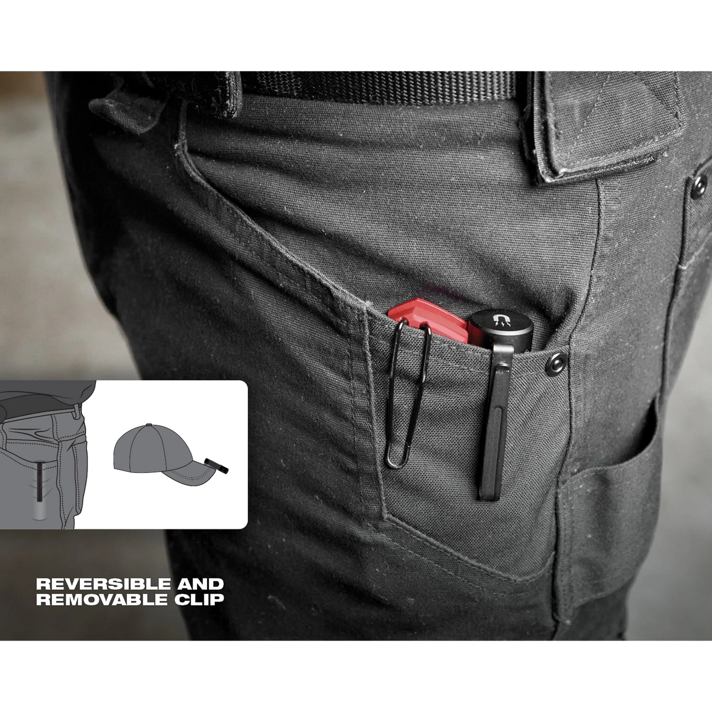 MILWAUKEE LINTERNA PORTATIL DE USO DIARIO RECARGABLE DE 500L CON IMAN 2011R