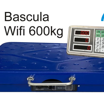 600 KILOS BASCULA DIGITAL INALAMBRICA