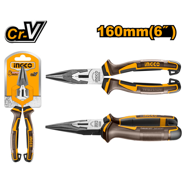 INGCO ALICATE DE PUNTA LARGA 6" HLNP28168