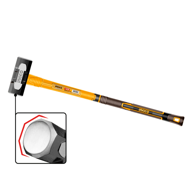 INGCO ALMADANA 12LB MANGO FIBRA DE VIDRIO HSM81598
