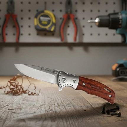 TRUPER NAVAJA ABATIBLE 3 1/2" 2 3/4"  13889