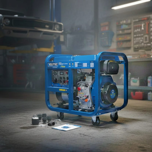 ELITE GENERADOR DIESEL ABIERTO 6000W 110-220V  ED6512