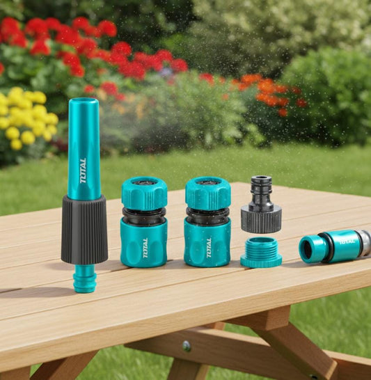 TOTAL CONECTOR PARA MANGUERA 5 PCS THHCS05122