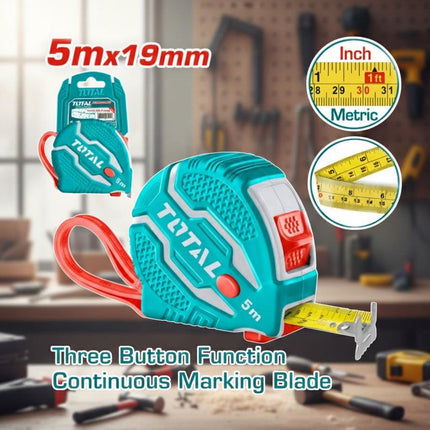 TOTAL FLEXOMETRO 5M TMT126051