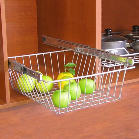 CANASTA CON RIEL EXTENSION 42.2X49X14CM RIEL CIERRE LENTO - F4246