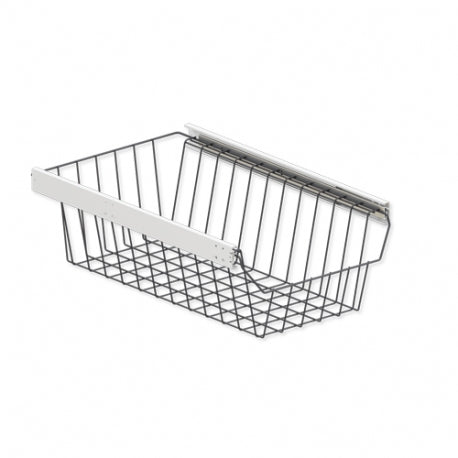 CANASTA CON RIEL EXTENSION 39.2 X 49 X 14 CM RIEL CIERRE LENTO - F4245