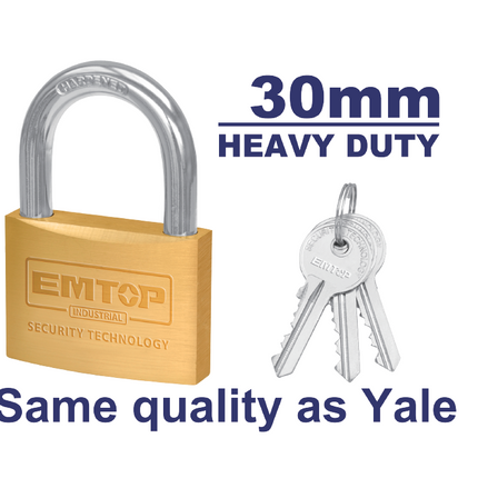 EMTOP CANDADO 30MM EPDKB3021