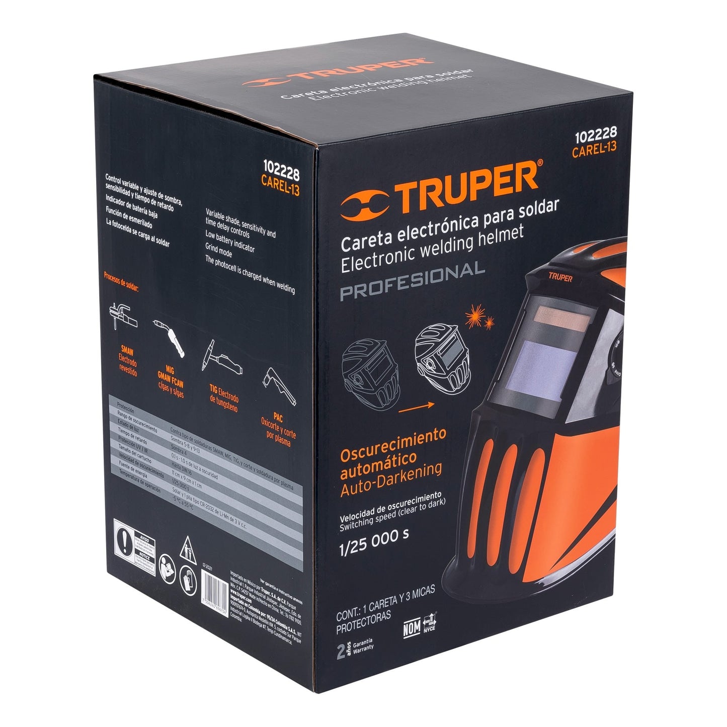 TRUPER CARETA ELECTRONICA INTELIGENTE PARA SOLDAR 102228