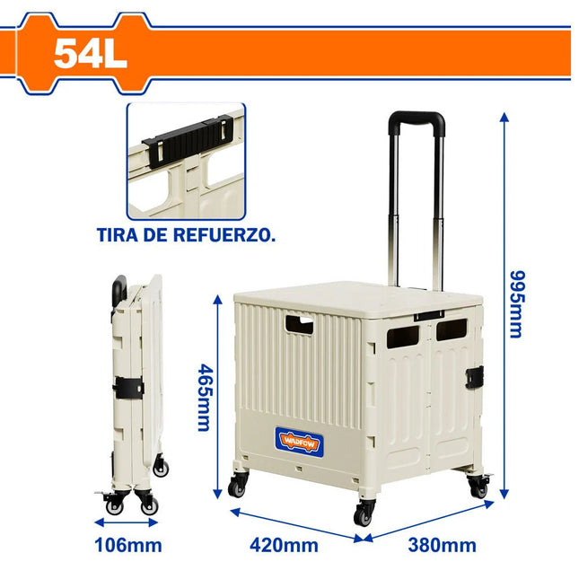 WADFOW CARRITO PLEGABLE 54L WWB8054