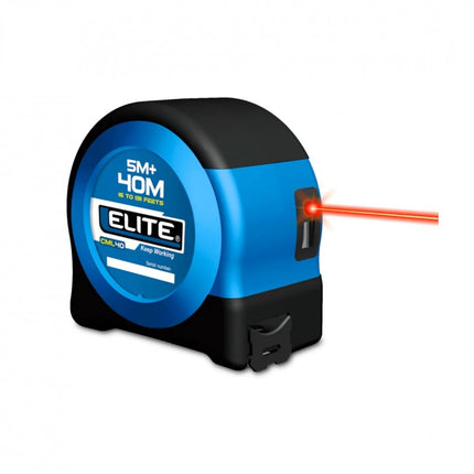 ELITE 2 EN 1 CINTA METRICA 5MTS CON LASER 40MTS RECARGABLE CML40