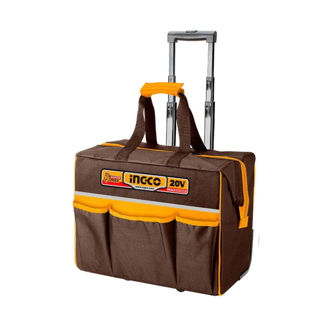 INGCO COMBO 20V 1 TALADRO 1/2 + 1 LLAVE DE IMPACTO 1/2 + 1 ROTOMARTILLO + 1 PULIDORA 4-1/2 + 1 LAMPARA + 2 BATERIAS 5.0AH Y CARGADOR UCOSLI251193