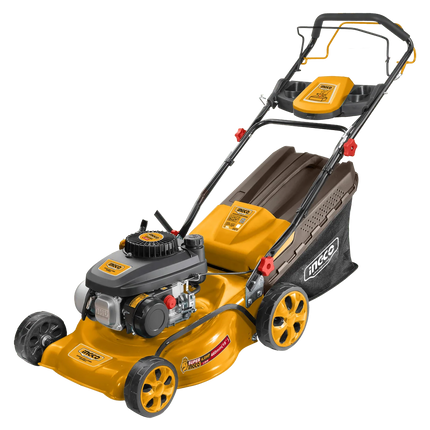 INGCO CORTADORA DE CESPED A GASOLINA 141CC 3,00KW 4HP 2600RPM CAP 6000ML GLM141182