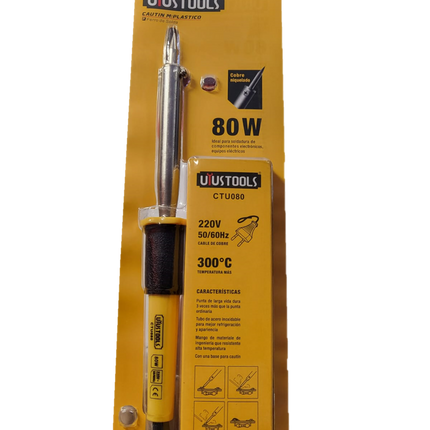 UYUSTOOLS CAUTIN M/PLASTICO 80W CTU080-P
