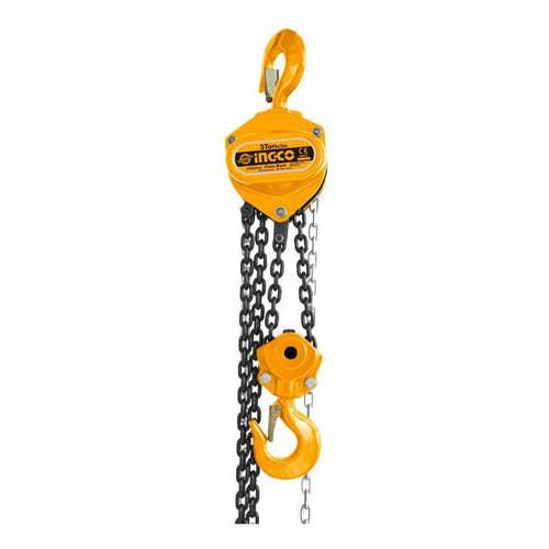 INGCO DIFERENCIAL MANUAL DE CADENA 5 TON X 3 MTS X 2 CADENAS HCBK0205