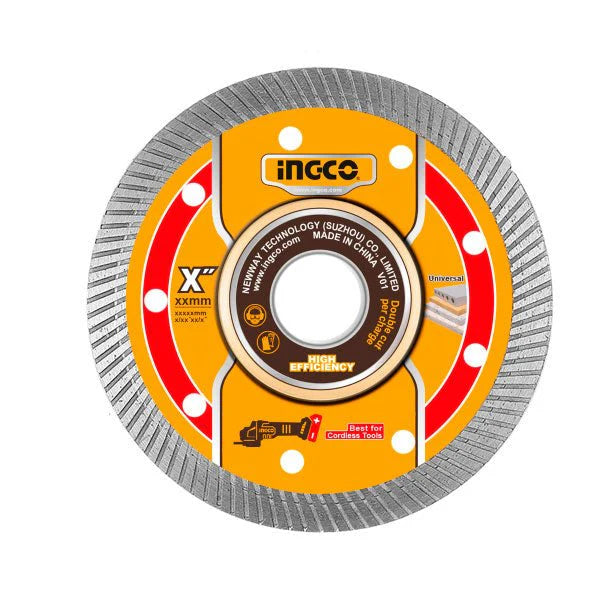 INGCO DISCO DIAMANTADO CONTINUO 4-1/2" DMD051151
