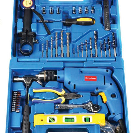 DONG CHENG KIT DE HERRAMIENTA Y TALADRO 500W DZJ04-13
