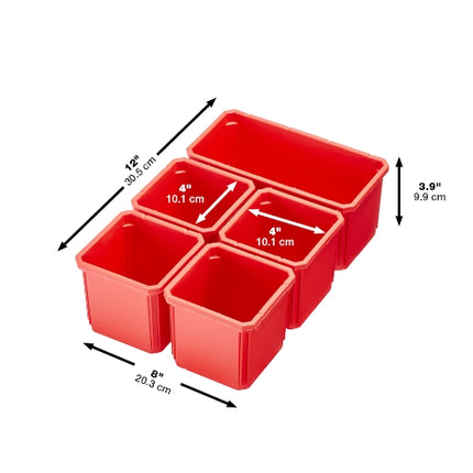 MILWAUKEE ORGANIZADOR COMPACTO PACKOUT 48-22-8435