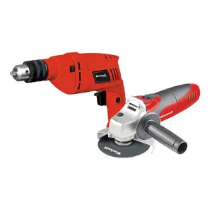 EINHELL COMBO TALADRO PERCUTOR TH-ID 600E + PULIDORA 5" TC-AG 125