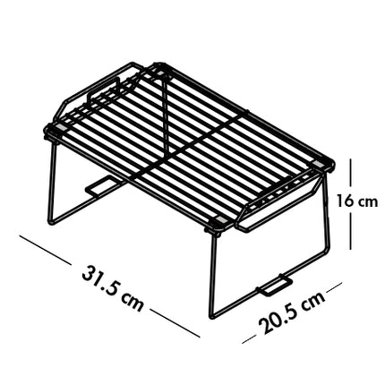 Entrepaño apilable pequeño