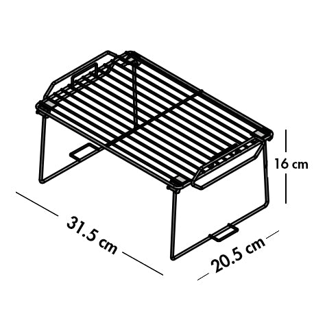 Entrepaño apilable pequeño