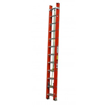 ESCALERA FIBRA DE VIDRIO EXTENSIÓN 16 PELDAÑOS 4.88 MTS NARANJA ESCALUMEX