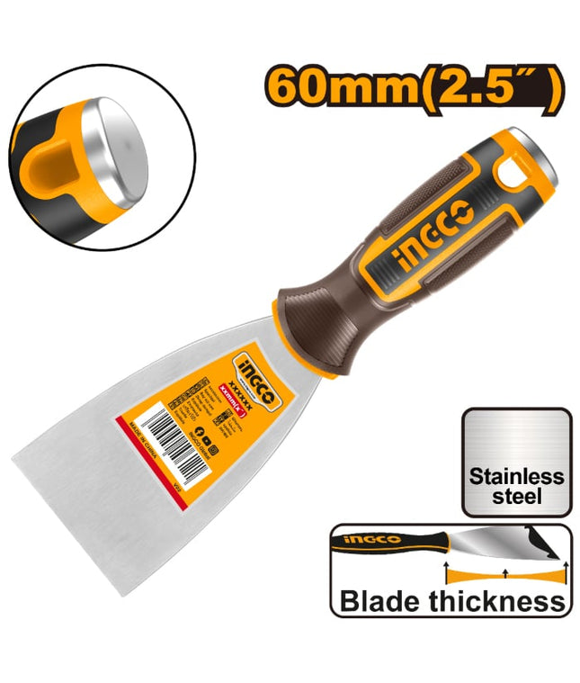 INGCO ESPATULA ACERO 60MM 2.5" HPUT08060