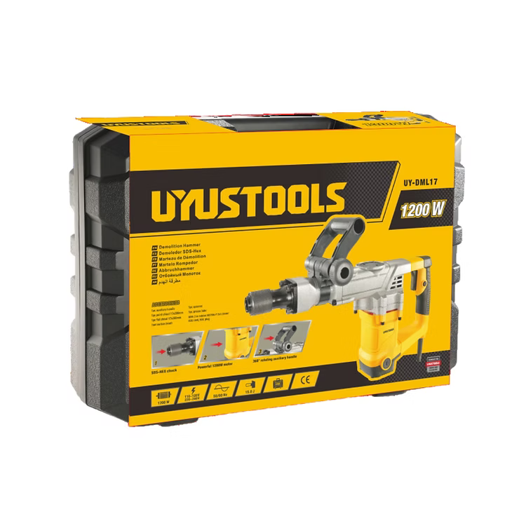 UYUSTOOLS DEMOLEDOR 1300W 15J 17MM UY-DML17