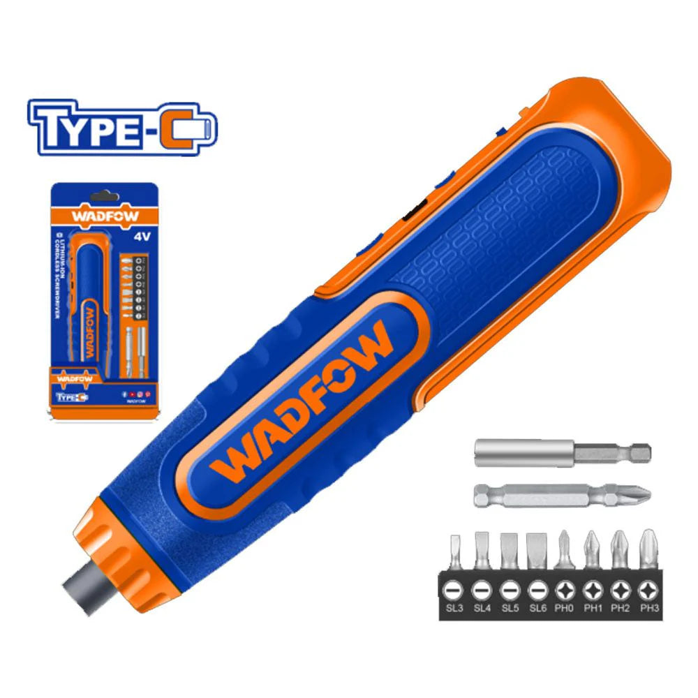 WADFOW DESTORNILLADOR INALAMBRICO 4V TIPO LAPIZ WCV4435