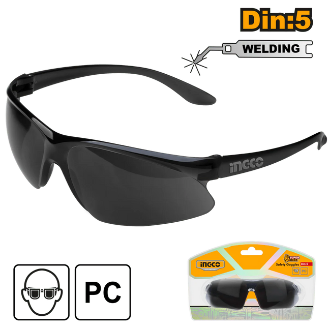 INGCO LENTES DE SEGURIDAD DIN:5 HSG07