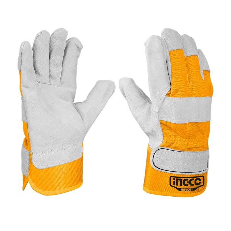 INGCO GUANTES DE CUERO HGVC01