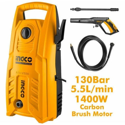 INGCO HIDROLAVADORA 1400W 1900 PSI UHPWR16008