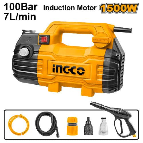 INGCO HIDROLAVADORA ALTA PRESION 1500W 1450PSI UHPWR15028