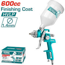 TOTAL AEROGRAFO INDUSTRIAL VASO PLASTICO 600CC BAJA PRESION TAT10601