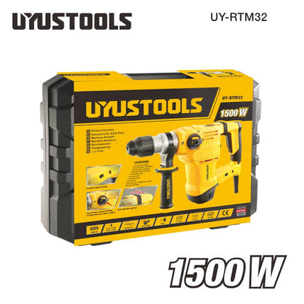 UYUSTOOLS ROTOMARTILLO SDS-PLUS 1500W UY-RTM03-32