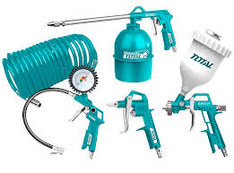 TOTAL JUEGO DE HERRAMIENTAS DE AIRE 5 PCS TATK053-1