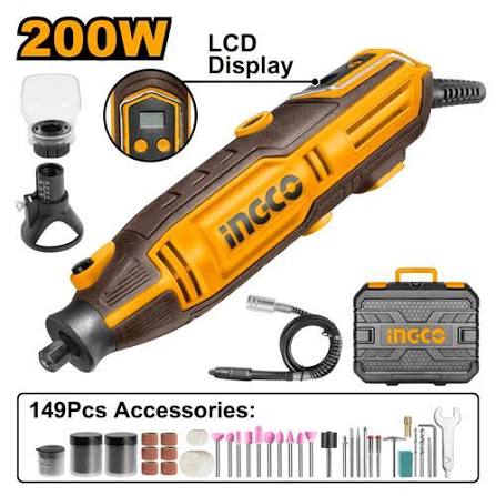 INGCO MOTOTOOL 200W 110V UMG2008