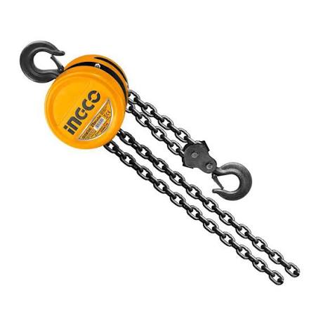 INGCO DIFERENCIAL MANUAL DE CADENA 2 TON X 2 CADENAS DE 3 MTS HCBK0102