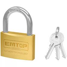EMTOP CANDADO 70MM BRONCE EPDKB7021