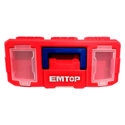 EMTOP JUEGO DE 3 CAJAS PARA HERRAMIENTA PLASTICAS CON BROCHE PLASTICO EPBXK0301