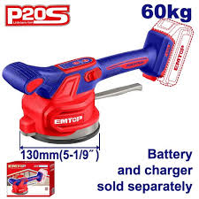 EMTOP VIBRADORA DE BALDOSAS INALAMBRICA EMTVM2001