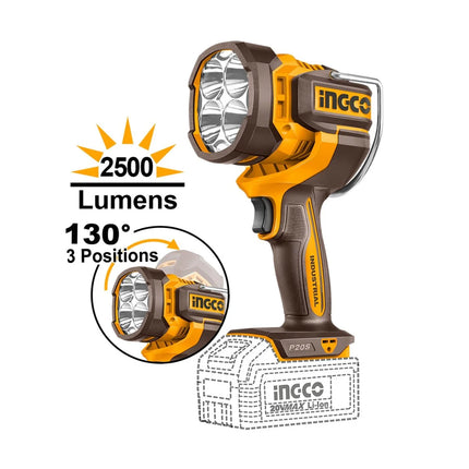 INGCO COMBO 20V PULIDORA 4-1/2" + TALADRO 1/2" + LLAVE IMMPACTO 850 N.M + 2 BATERIAS Y CARGADOR UCOSLI251192