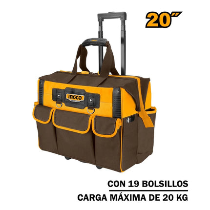 INGCO MALETIN PARA HERRAMIENTA CON RUEDAS HRRTB2015