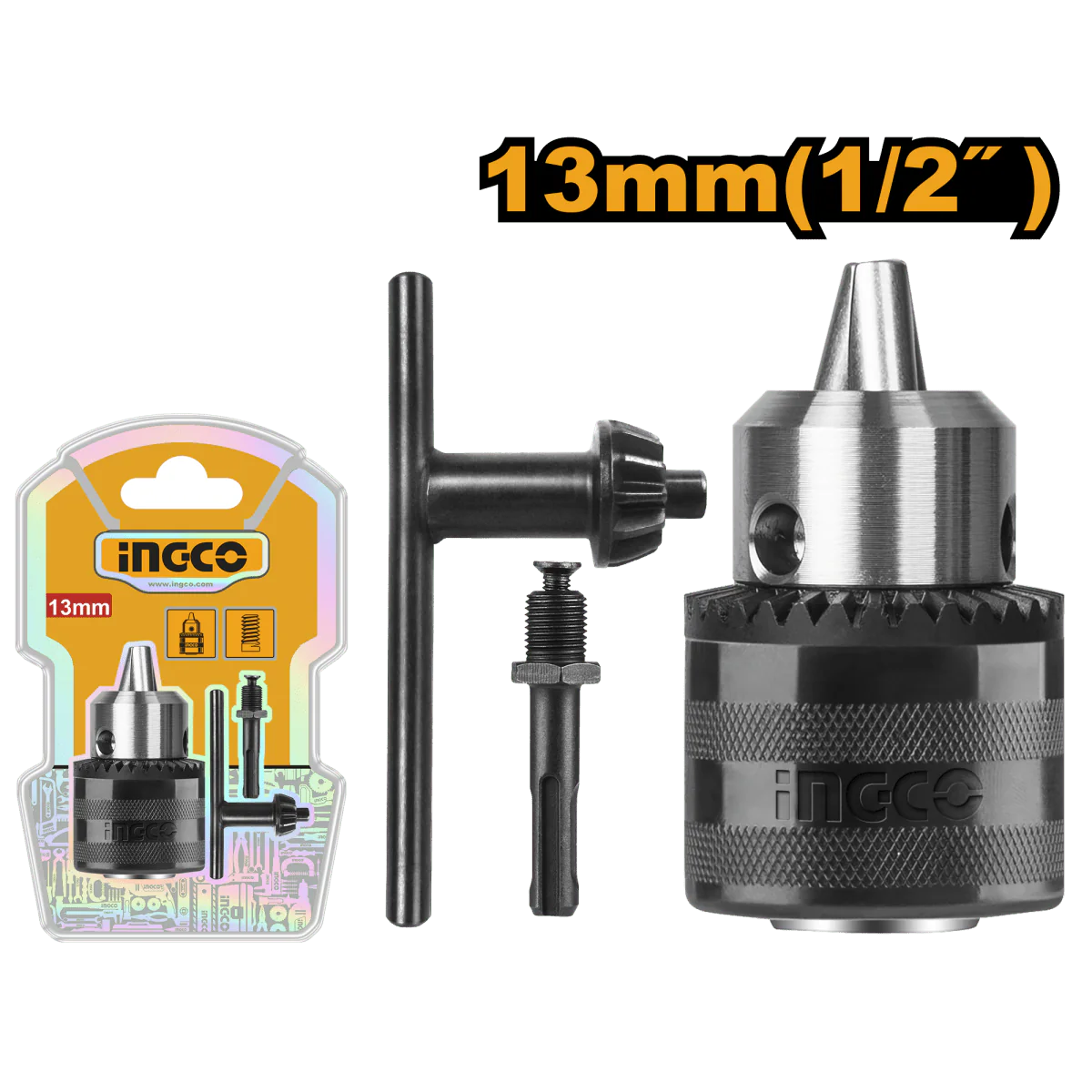 INGCO MANDRIL CON ADAPTADOR 13MM KC1301.1