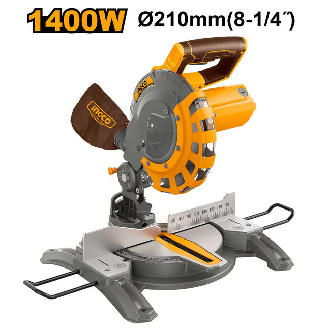 INGCO SIERRA INGLETEADORA 8-1/4" 1400W UBMS14007