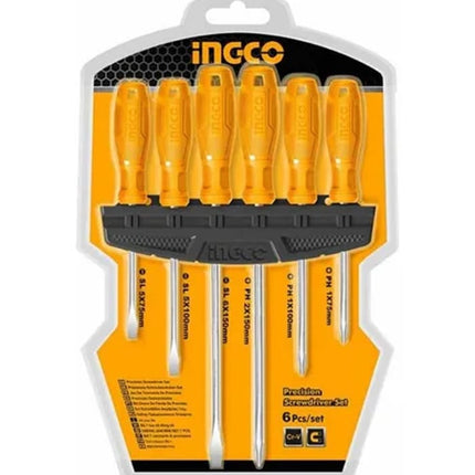 INGCO JUEGO DE DESTORNILLADORES 6 PIEZAS HKSD0658