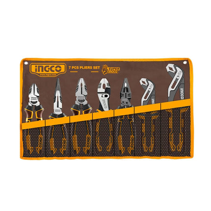 INGCO SET DE ALICATES DE 7 PIEZAS HKPS28768